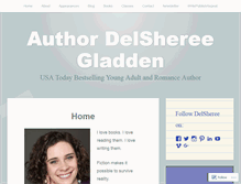 Tablet Screenshot of delshereegladden.com